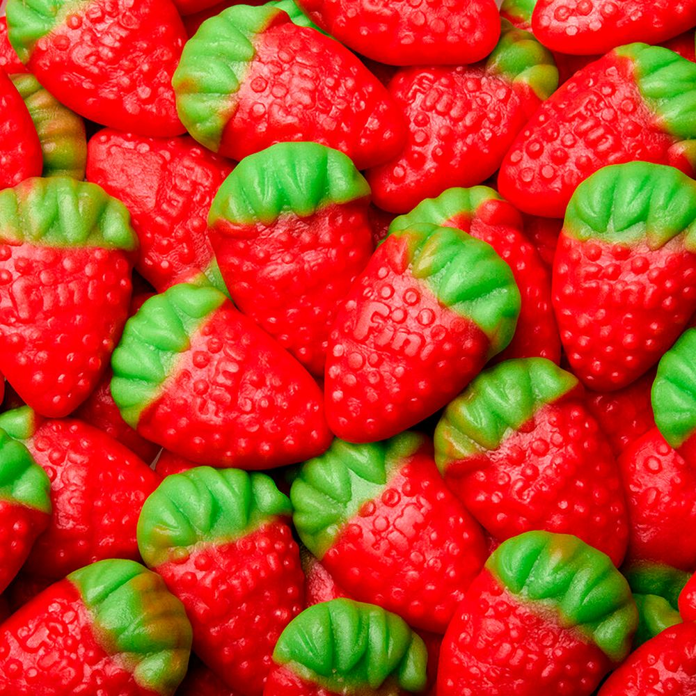 Bala de Gelatina Morango Silvestre 250g Fini-3-